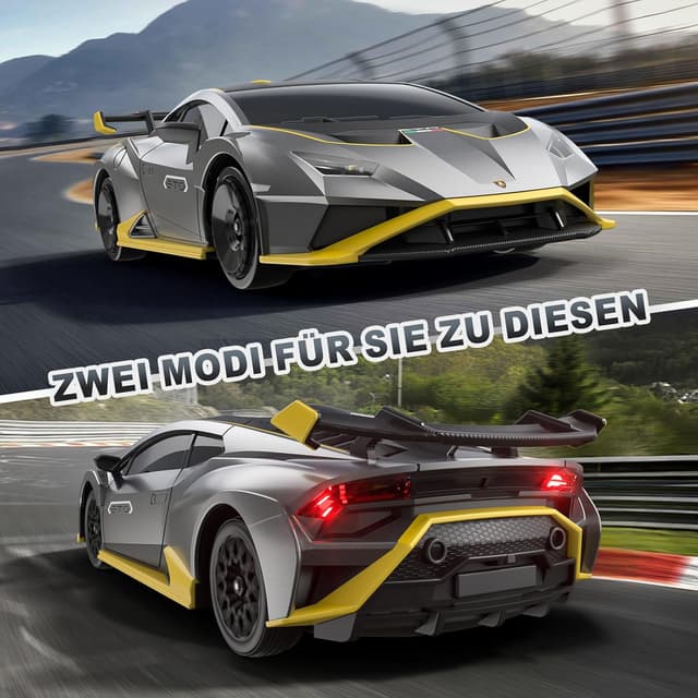 Detalle de Lamborghini RC Drift Auto 1:18 4WD mit 35 km/h – High-Speed-Drifter für Einsteiger