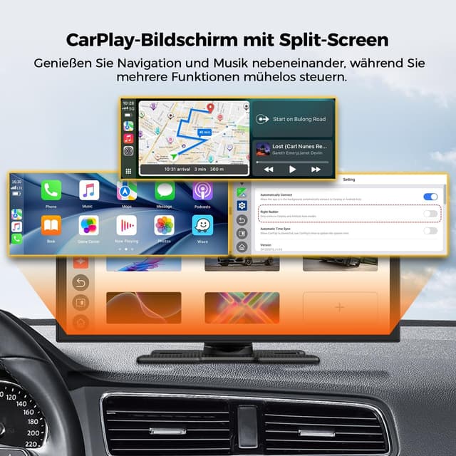 Thumbnail 3 de Volam CarPlay Display 10,25 Zoll