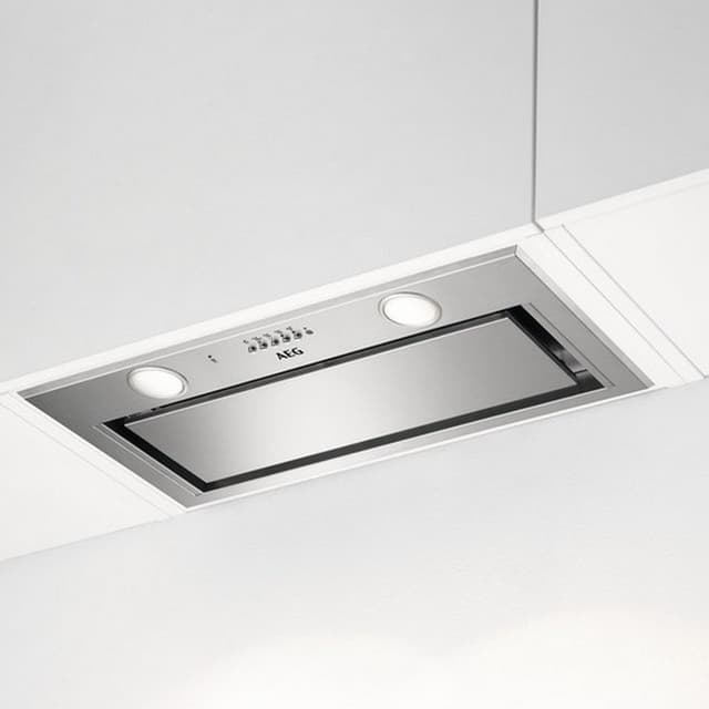 Detalle de AEG DGE5661HM Campana extractora integrada 54 cm acero inoxidable