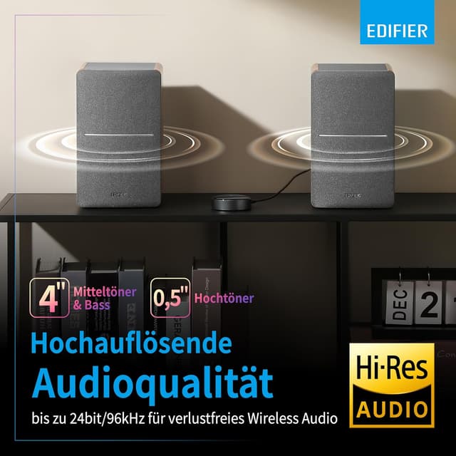 Thumbnail 6 de Edifier R1280T+WiiM Mini 42W Lautsprecher