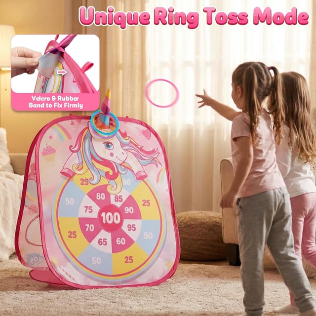 Thumbnail 5 de Bean Bag Toss Cornhole Set for Kids Age 3