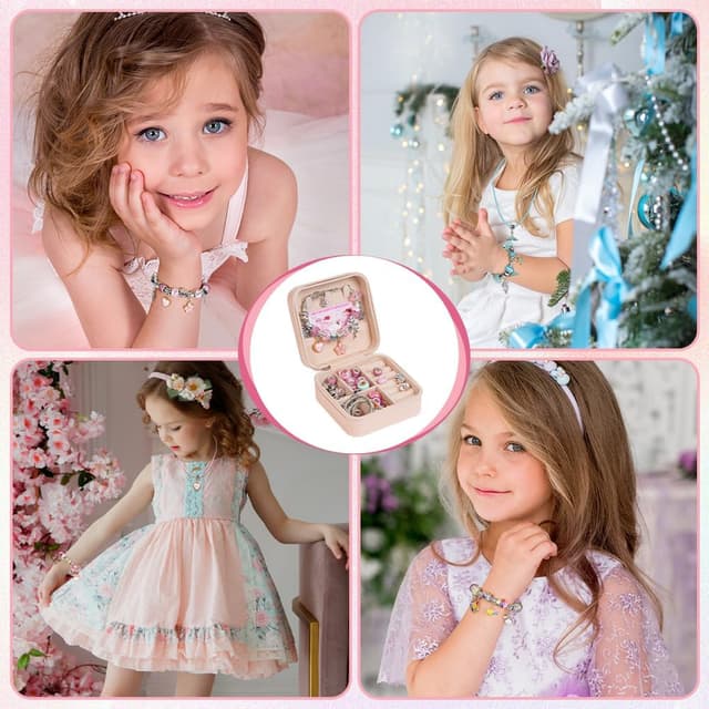 Thumbnail 5 de AUAUY Kit Pulseras para Niñas, 66pcs 🎀 Regalo Navidad