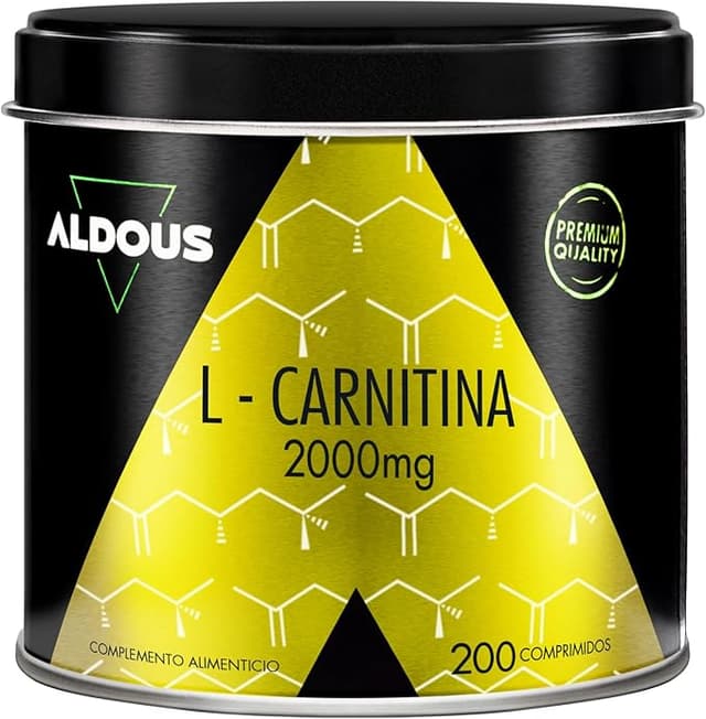 Detalle de Aldous L-Carnitina 2000mg - 200 Comprimidos Energía y Resistencia🧪