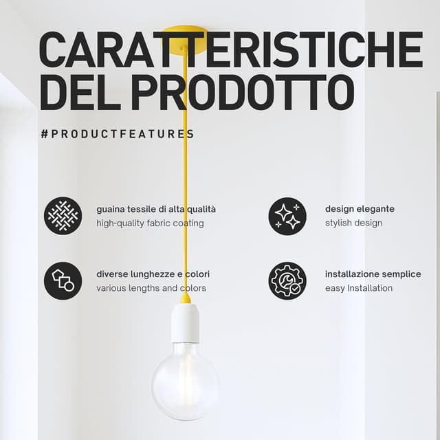 Detalle 1 de Smartect cavo tessile in juta tripolare 3x0,75