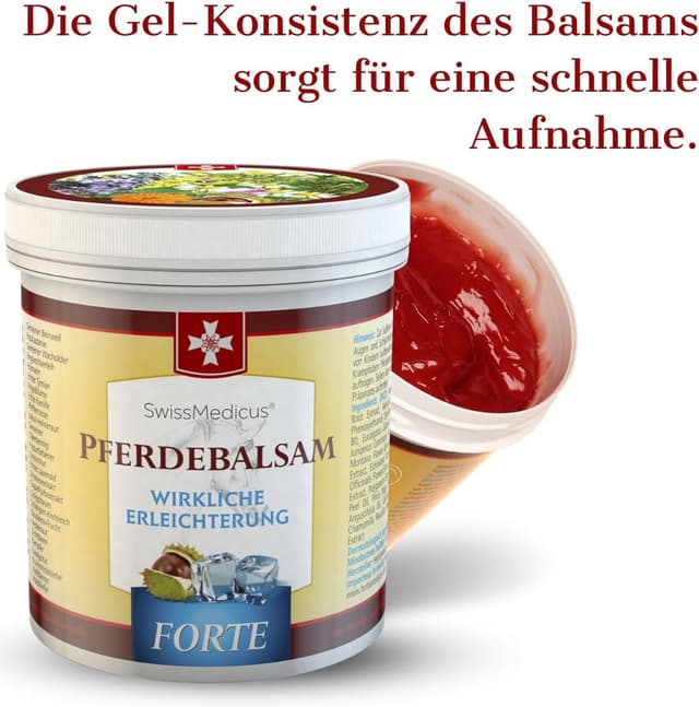 Detalle 2 de SwissMedicus Pferdebalsam mit 500 ml