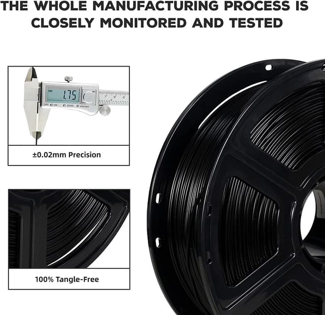 Thumbnail 2 de Flashforge ABS Pro Filament 1.75mm Black