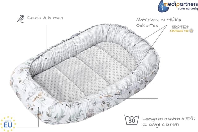 Thumbnail 5 de Riduttore lettino 100x60x15 Bozzolo per neonato