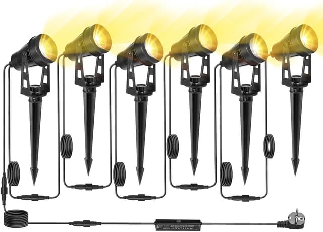 Detalle de HUAEU Gartenstrahler LED 12 V IP65