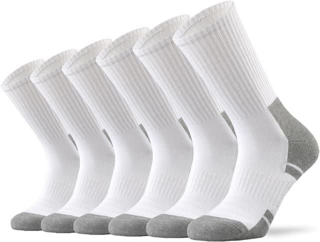 Thumbnail 6 de Ortis Men’s Cotton Cushion Crew Socks (Moisture-Wicking, Thick, Warm) for Work Boots