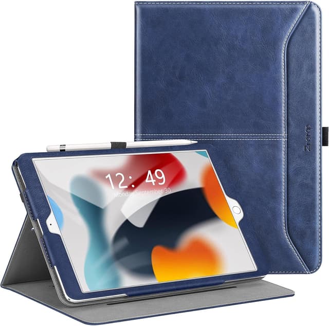 Detalle de iPad leather folio case A2602 A2603