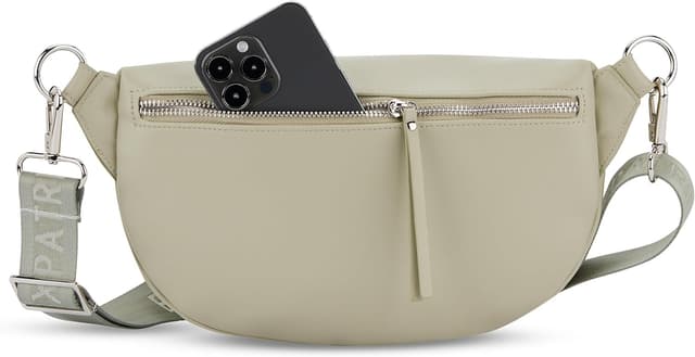 Detalle de Expatrié Alice Medium Bauchtasche Grün