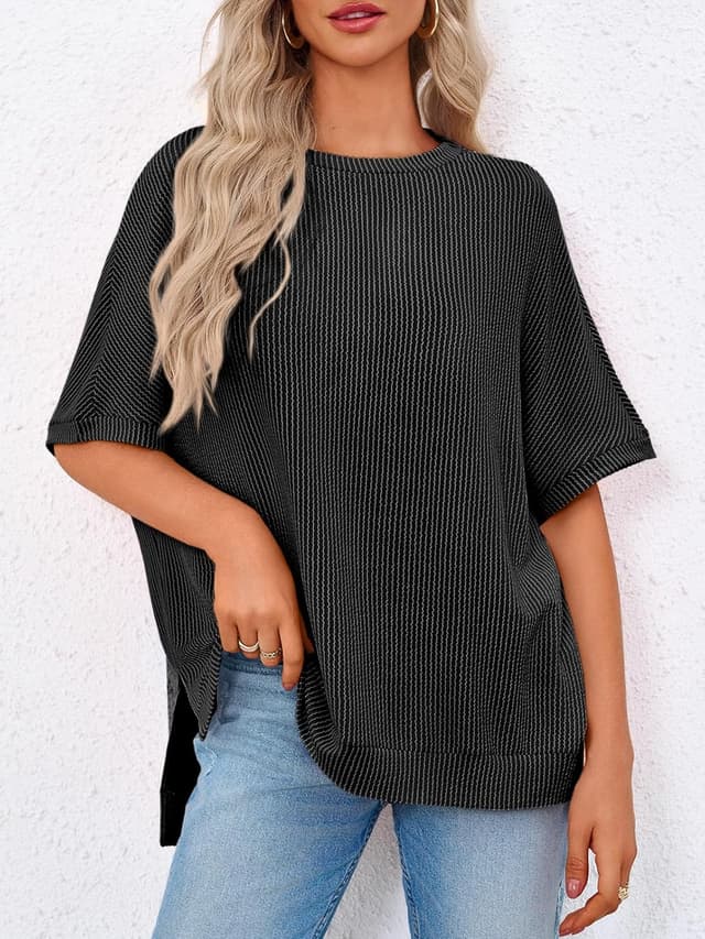 Detalle 2 de Tankaneo Women's Oversized T Shirt