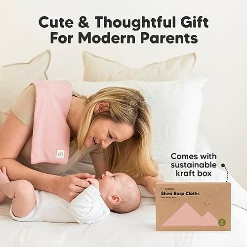 Thumbnail 8 de Organic Burp Cloths 6-Pack Large Cotton Burp Cloths