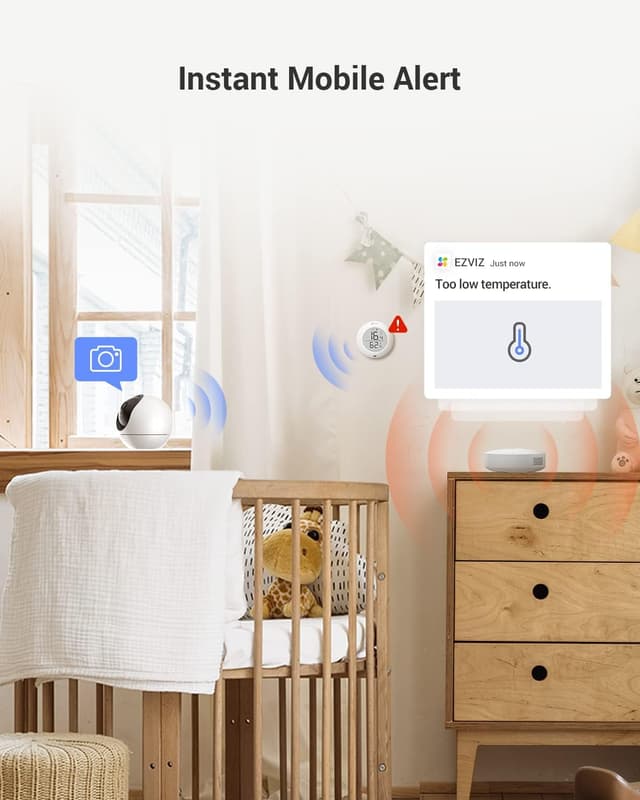 Thumbnail 5 de EZVIZ T51C thermomètre intérieur 365 jours