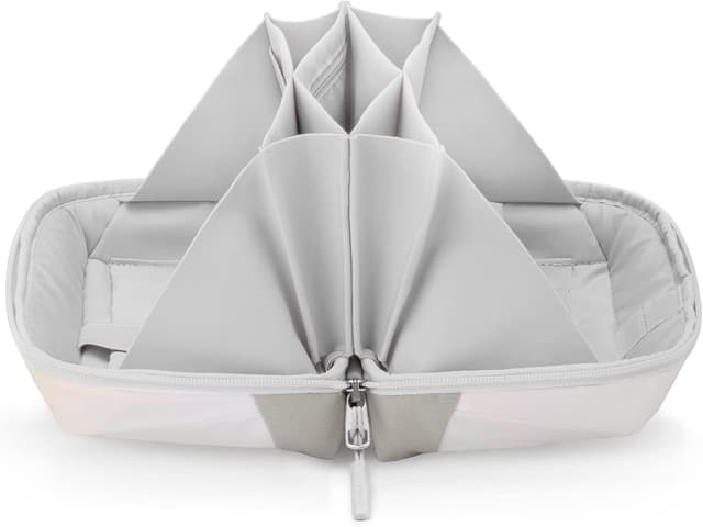 Detalle de Inateck Custodia per Cavi e Accessori con manico, apertura a 180° e protezione anti-spruzzi