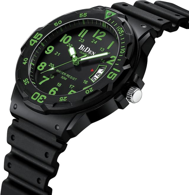 Detalle de HANPOSH Herren Uhr 42 mm