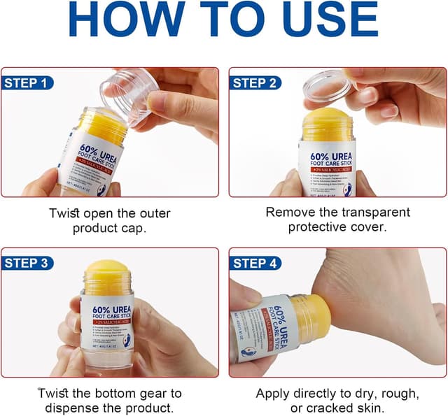 Detalle 2 de Crema urea 60% per piedi e ginocchia