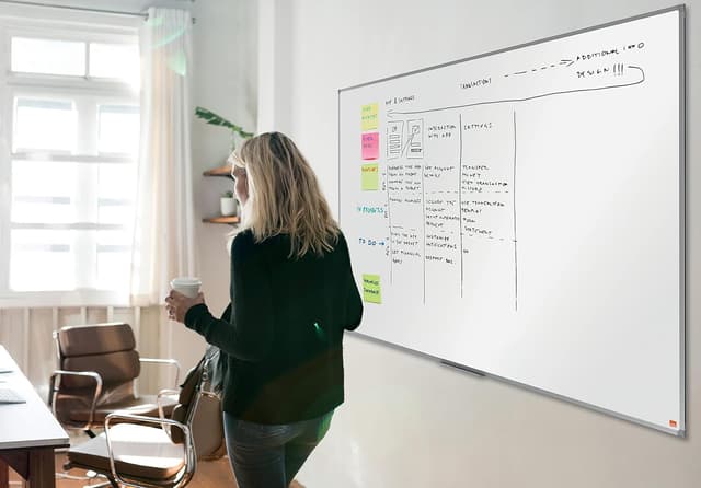 Detalle de Nobo 60x45 cm lavagna magnetica 📝