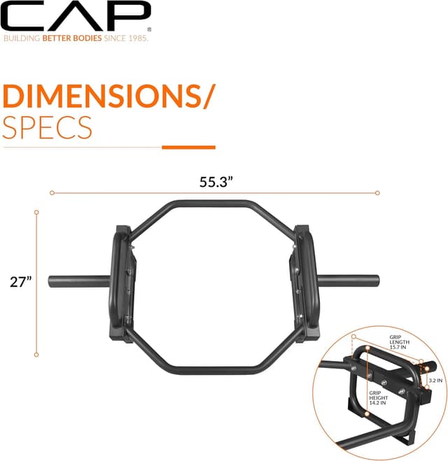 Thumbnail 3 de CAP Olympic Trap Bar for Deadlifts ⚙