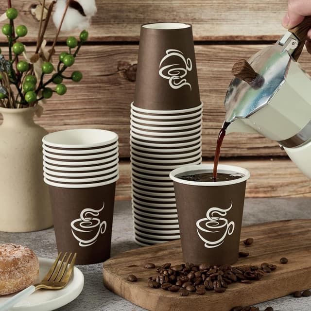 Detalle 1 de LITOPAK 8 oz Paper Cups 400 Pack