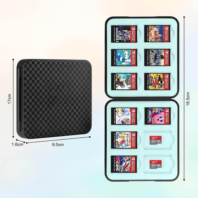 Detalle 2 de Vicloon Game Card Case 12‑slot for Switch