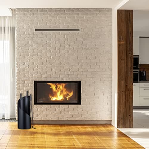 Thumbnail 1 de Relaxdays Juego Accesorios para Chimenea 🖤 Acero Inoxidable