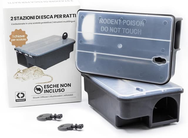 Imagen de Set da 2 trappole per ratti e topi riutilizzabili 🐭 en OfertitasTOP