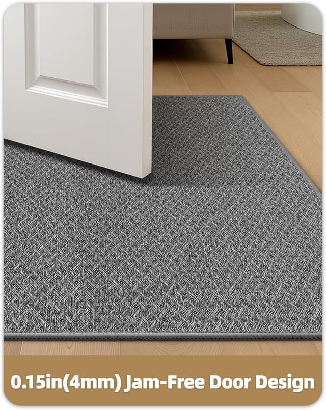 Thumbnail 2 de Color&Geometry Felpudo Entrada 44x76 cm Gris Claro