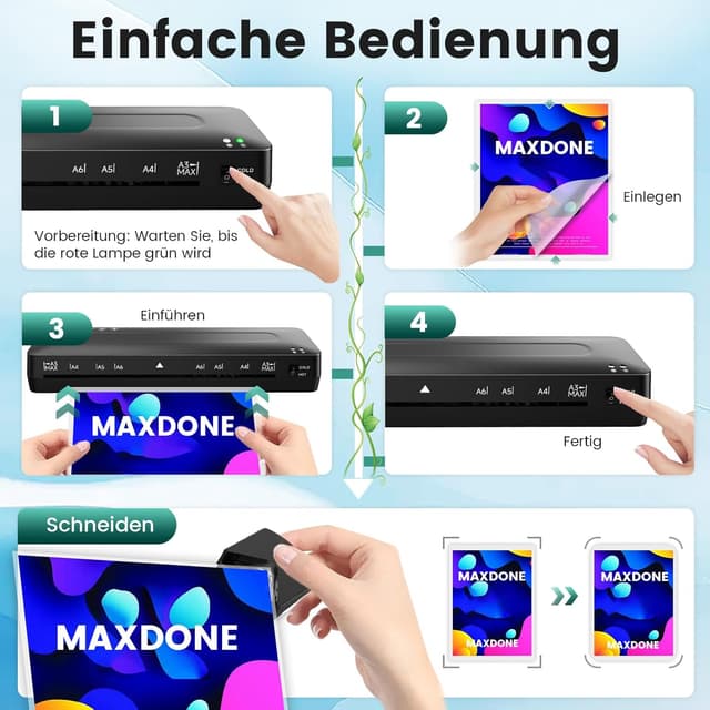 Thumbnail 6 de A3 Laminiergerät 355 mm/min laminieren