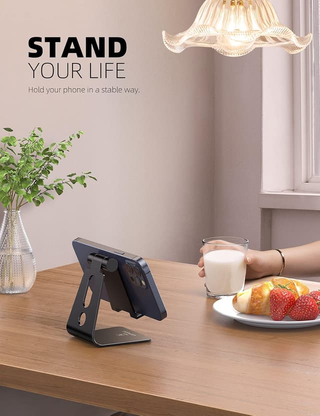 Detalle 2 de Lamicall Adjustable Phone Stand 14 mm
