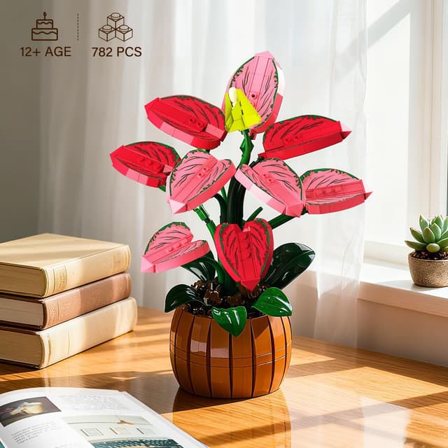 Thumbnail 2 de HiWEEGO Flowers Botanicals Bonsaï 782 pièces