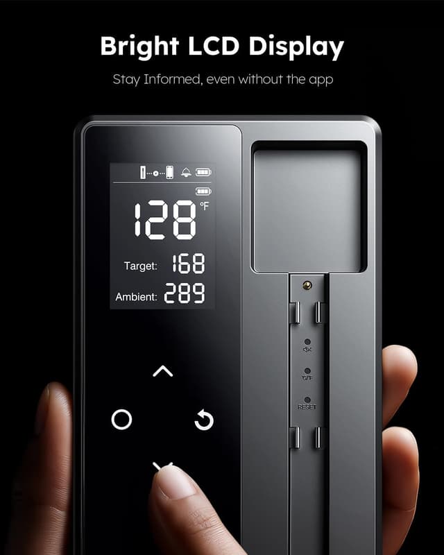 Detalle de Smart Wireless Meat Thermometer with Ultra-Thin Probe