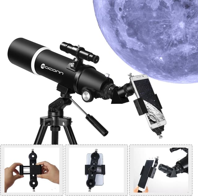 Thumbnail 4 de Teleskop 80 mm Blende 600 mm Refraktor