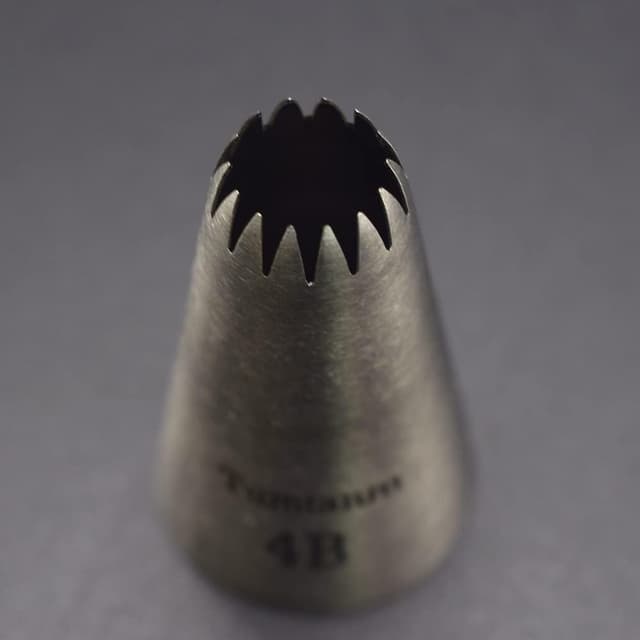 Detalle de Tumtanm Professional Large Piping Nozzles (4 pcs) stainless steel icing tips for cupcakes and baking