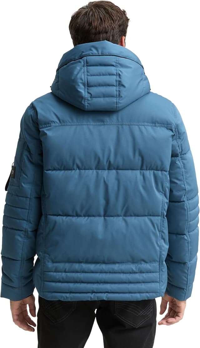 Detalle de TOM TAILOR 1046971 Giacca Uomo: comfort e vestibilità pensati per l’uso quotidiano