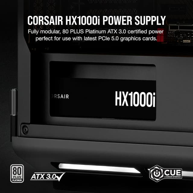 Thumbnail 1 de Corsair HX1000i 1000W modular power supply ⚡