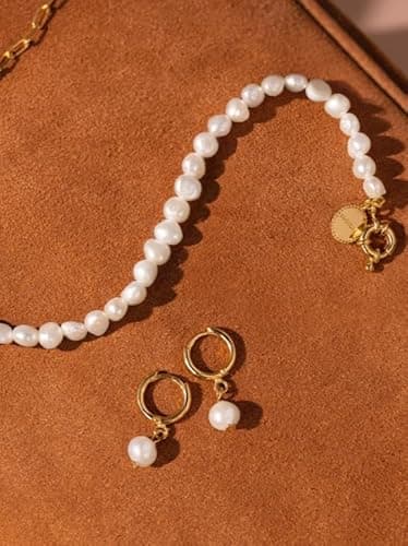 Detalle 1 de SINGULARU Collar Chic Pearl 40 cm