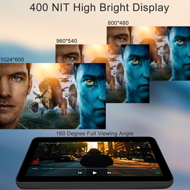 Thumbnail 6 de Aonerex 7-inch wireless Apple CarPlay & Android Auto screen with back camera support