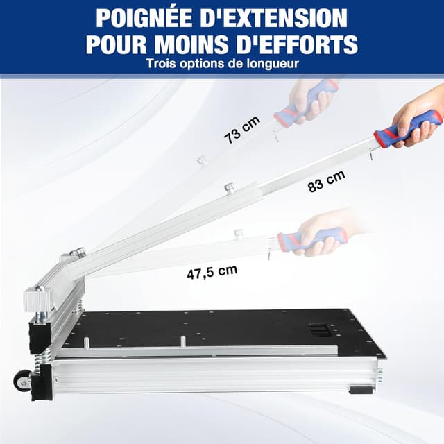 Thumbnail 6 de WORKPRO Coupe-sol stratifié avec angle de précision – coupe parquet/vinyle jusqu’à 340 mm