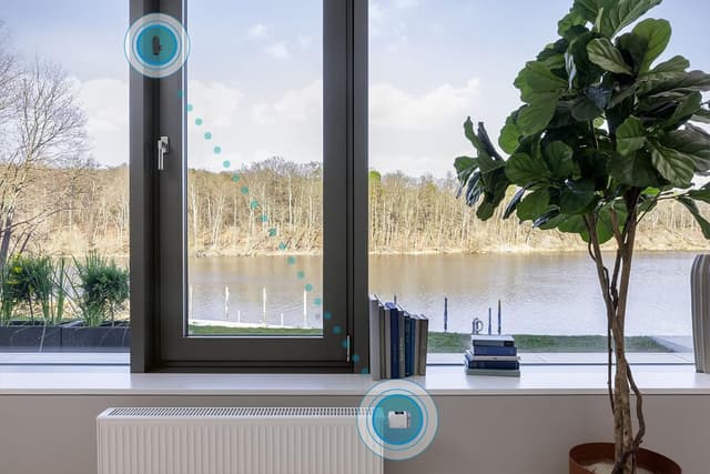 Thumbnail 1 de Bosch Smart Home Contact de Porte/Fenêtre II, capteur intelligent, anthracite