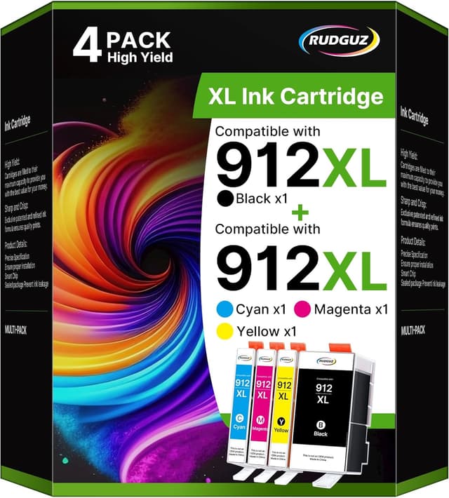 Detalle de 912XL Druckerpatronen Multipack 4er-Pack