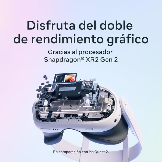 Detalle 2 de Meta Quest 3 512 GB realidad virtual