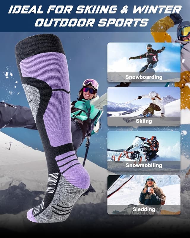 Thumbnail 5 de Niorasen Chaussettes de ski 2 paires