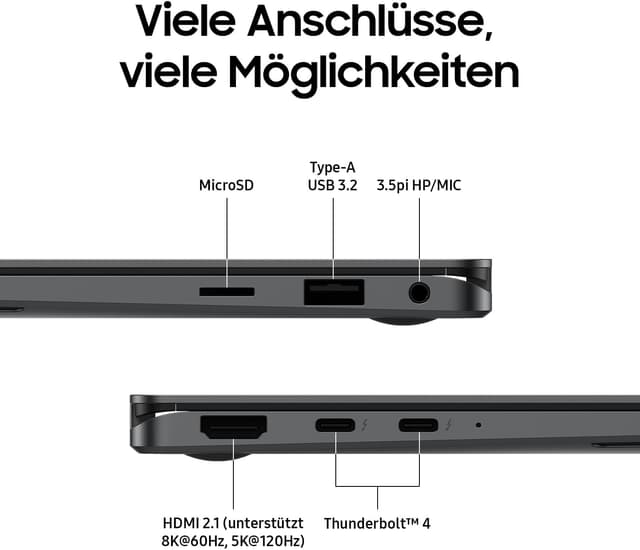 Thumbnail 6 de Samsung Galaxy Book5 Pro 360 16 Zoll 2-in-1-Laptop