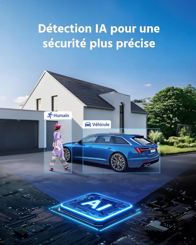 Thumbnail 2 de ANNKE H500 Bullet 5MP Système de surveillance 8CH 2To