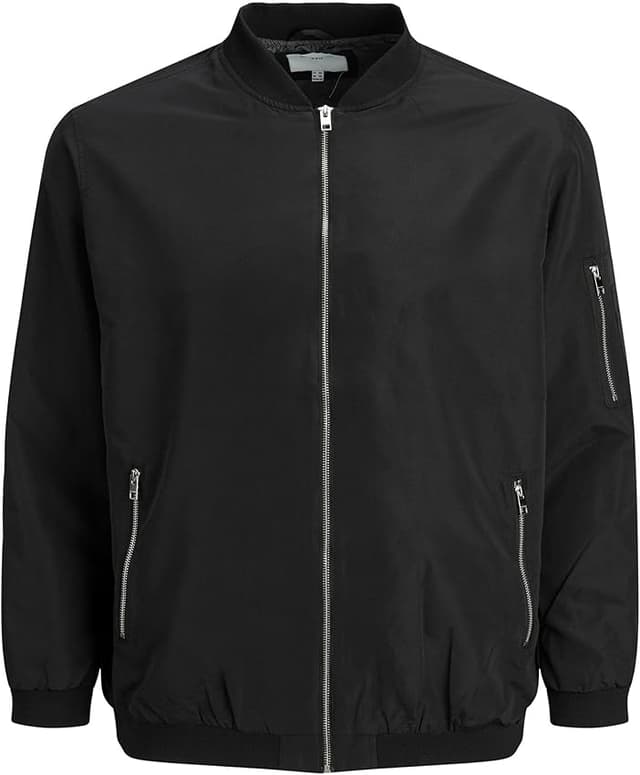 Imagen de Jack & Jones Jjerush Chaqueta bomber 4XL negro en OfertitasTOP