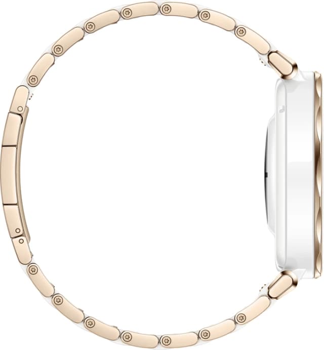 Detalle 2 de Huawei Watch GT5 Pro Weiß (42 mm) – klassische Smartwatch mit EKG, Schlaftracking und saphirgeschütztem Display