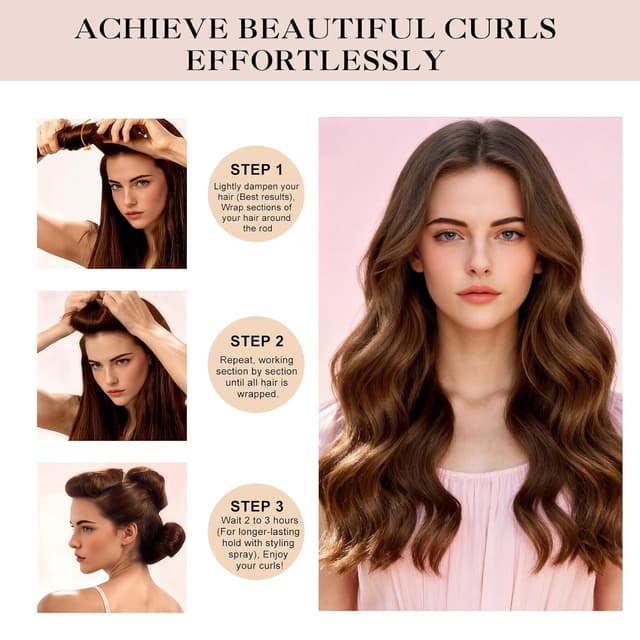 Thumbnail 4 de Togayu Heatless Curls Overnight Set 4 Pcs