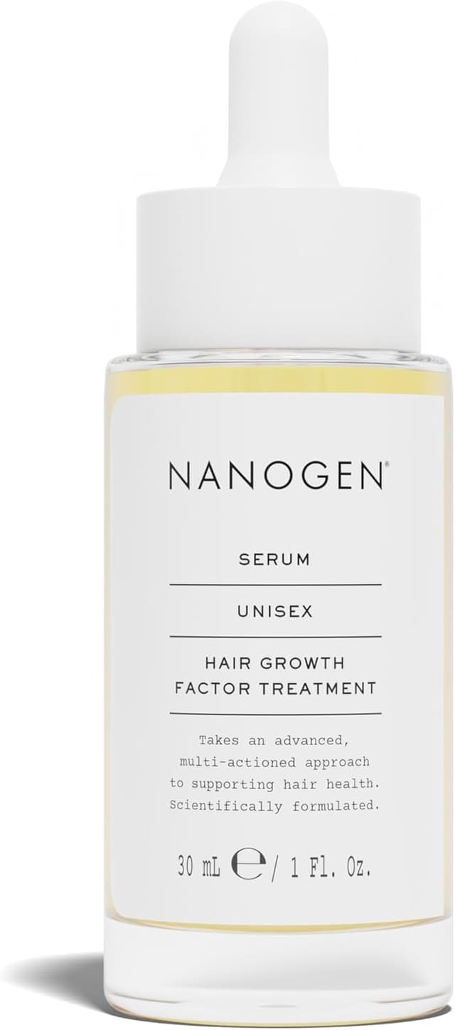Detalle de Nanogen Hair Growth Factor Treatment – sérum pour la pousse des cheveux à l’extrait de pea sprout, écorce et peptides (30 ml)