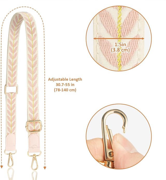 Thumbnail 1 de CHUQING Taschengurt Rot 41–64 cm